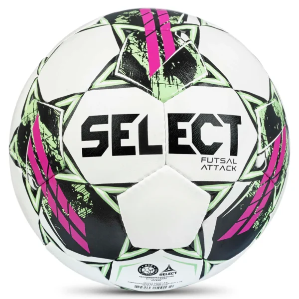 Balón de Futsal Select Attack Blanco - Imagen 2