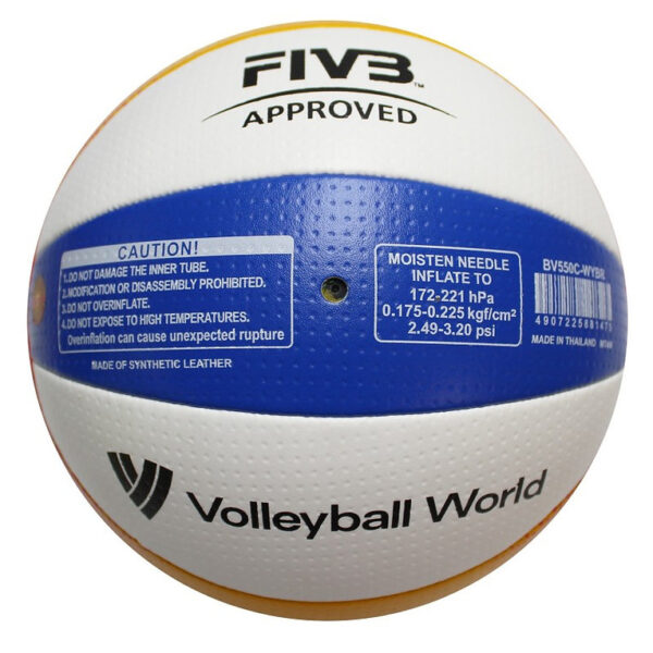 Balón Vóleibol Playa BV550C Oficial MIKASA - Imagen 2
