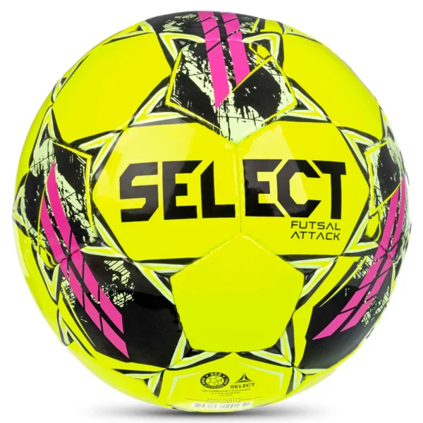 Balón de Futsal Select Attack Amarillo - Imagen 3